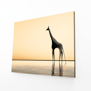 Lake Giraffe Wall Decor