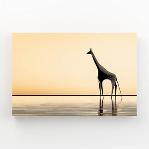 Lake Giraffe Wall Decor