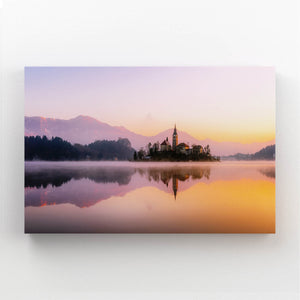 Lake Sunset Art  | MusaArtGallery™