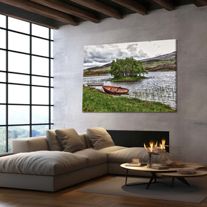 Lakeside Serenity Tree Art | MusaArtGallery™