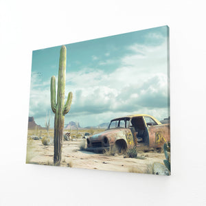 Landscape Cactus Art Print