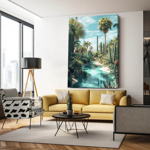 Landscape Cactus Art