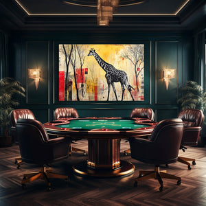 Landscape Giraffe Wall Art