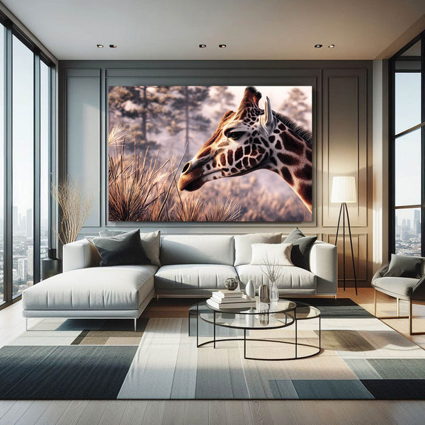 Landscape Giraffe Wall Decor