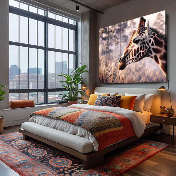 Landscape Giraffe Wall Decor