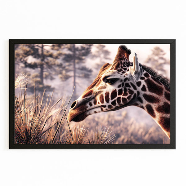 Landscape Giraffe Wall Decor