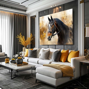 Landscape  Horse Wall Art