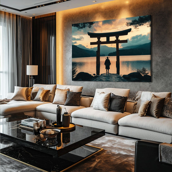 Landscape Samurai Wall Art