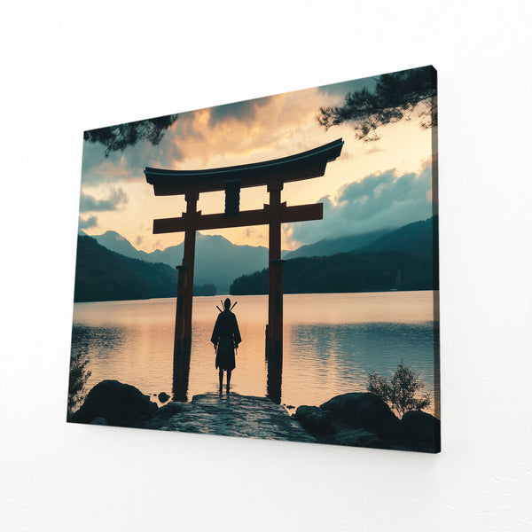 Landscape Samurai Wall Art