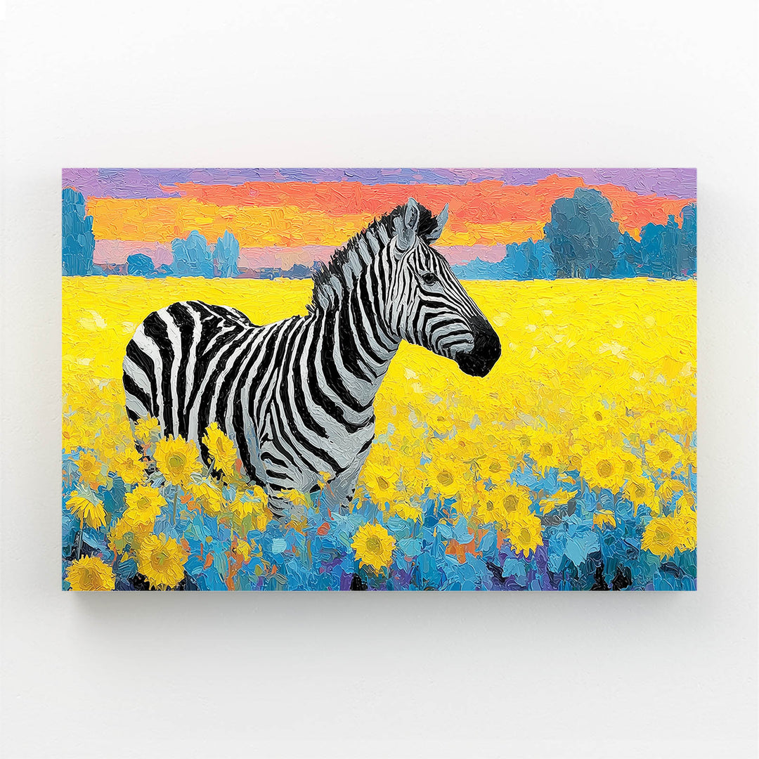 Landscape Zebra Artwork