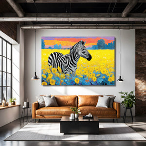 Landscape Zebra Artwork