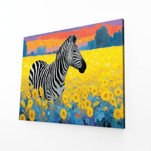 Landscape Zebra Artwork