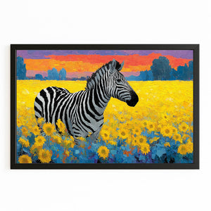 Landscape Zebra Artwork