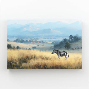 Landscape Zebra Wall Art