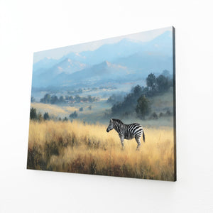 Landscape Zebra Wall Art