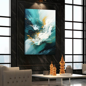 Large Abstract Wall Art For Living Room | MusaArtGallery™