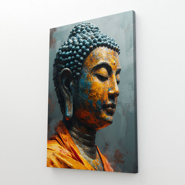 Large Canvas Buddha Wall Art