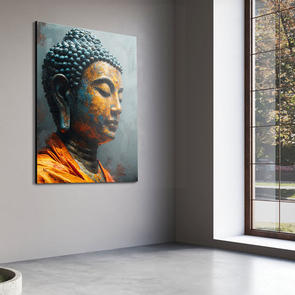 Large Canvas Buddha Wall Art