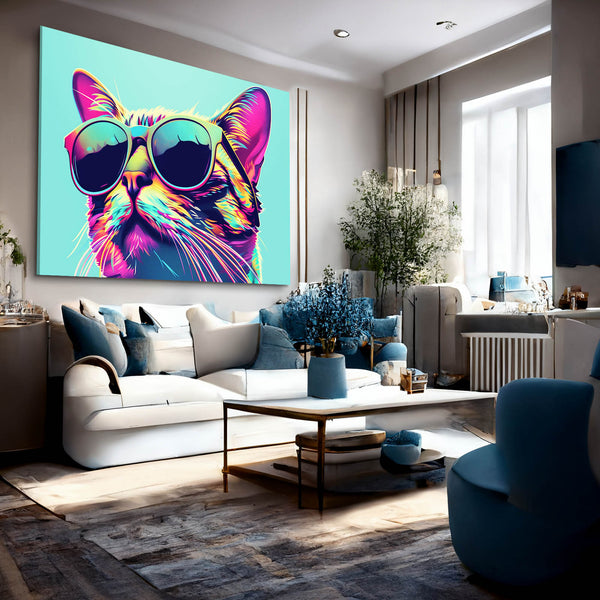 Large Cat Art | MusaArtGallery™
