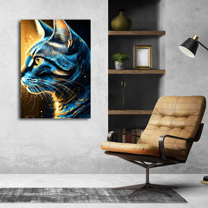 Large Cat Wall Art | MusaArtGallery™