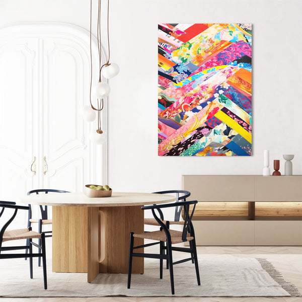 Large Colorful Abstract Wall Art Decor | MusaArtGallery™