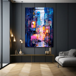 Large Colorful Texture Wall Art | MusaArtGallery™
