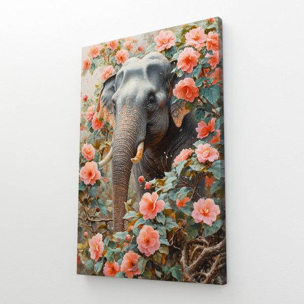 Large Elephant Canvas Wall Art | MusaArtGallery™