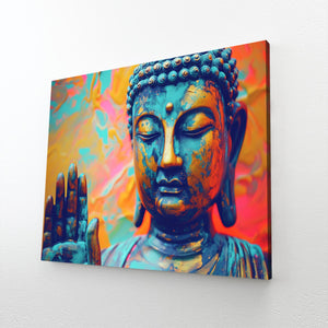 Large Face Buddha Wall Art | MusaArtGallery™