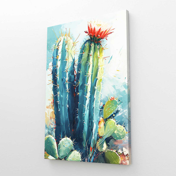 Large Flower Cactus Wall Art | MusaArtGallery™