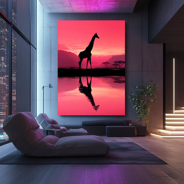Large Giraffe Wall Art