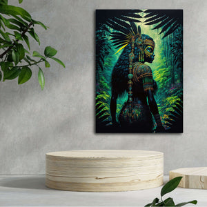 Large Green Modern Wall Art | MusaArtGallery™