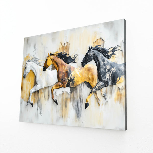 Large Modern Horse Art