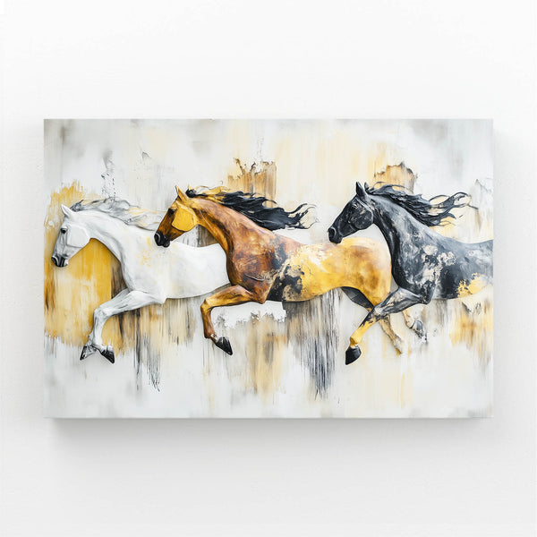 Large Modern Horse Art