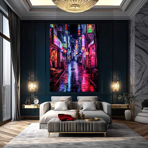 Large Modern Wall Art Colorful | MusaArtGallery™
