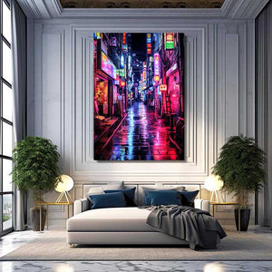 Large Modern Wall Art Colorful | MusaArtGallery™