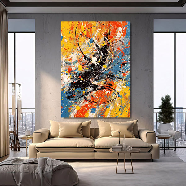 Large Wall Art Colorful | MusaArtGallery™