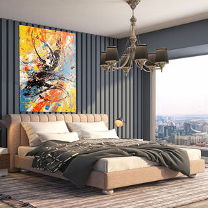 Large Wall Art Colorful | MusaArtGallery™