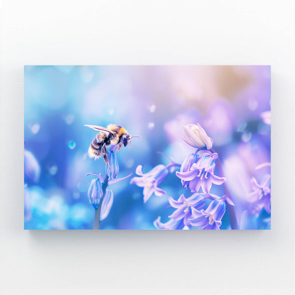 Lavender Bee Bliss Art | MusaArtGallery™