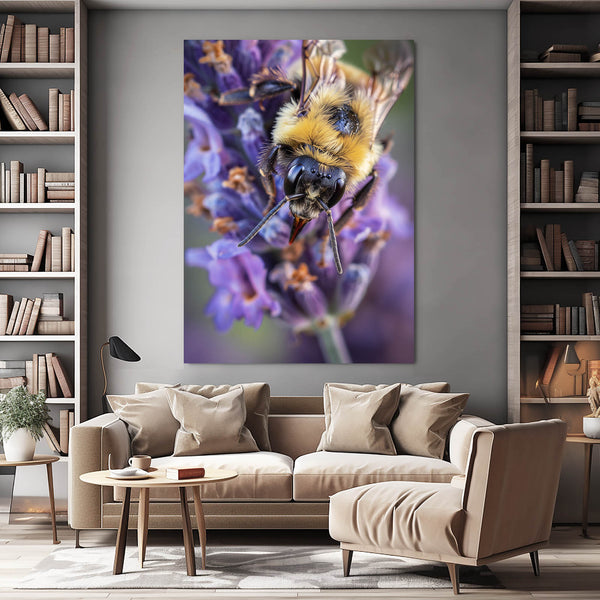 Lavender Dream Bee Art | MusaArtGallery™