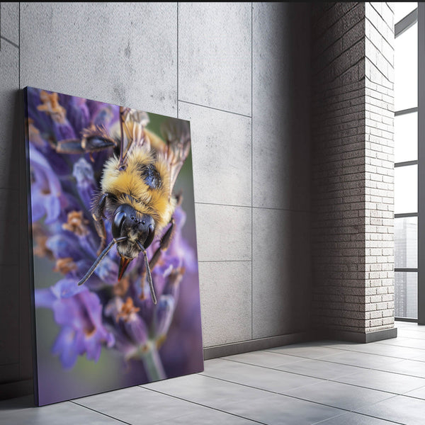 Lavender Dream Bee Art | MusaArtGallery™