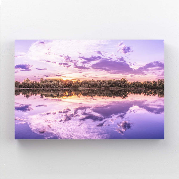 Lavender Dream Sunset Art | MusaArtGallery™