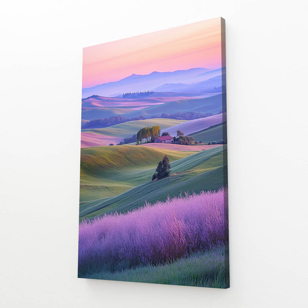 Lavender Fields Flower Art | MusaArtGallery™