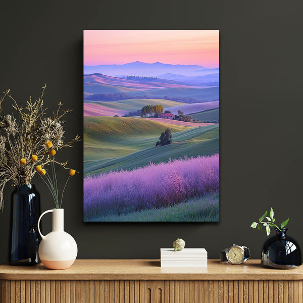 Lavender Fields Flower Art | MusaArtGallery™