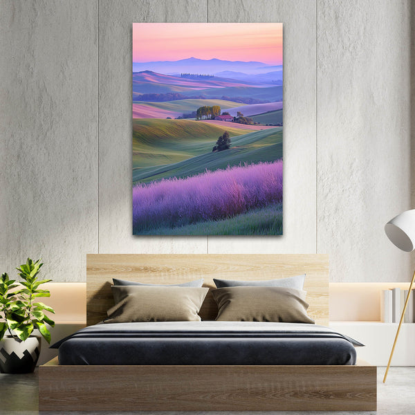 Lavender Fields Flower Art | MusaArtGallery™