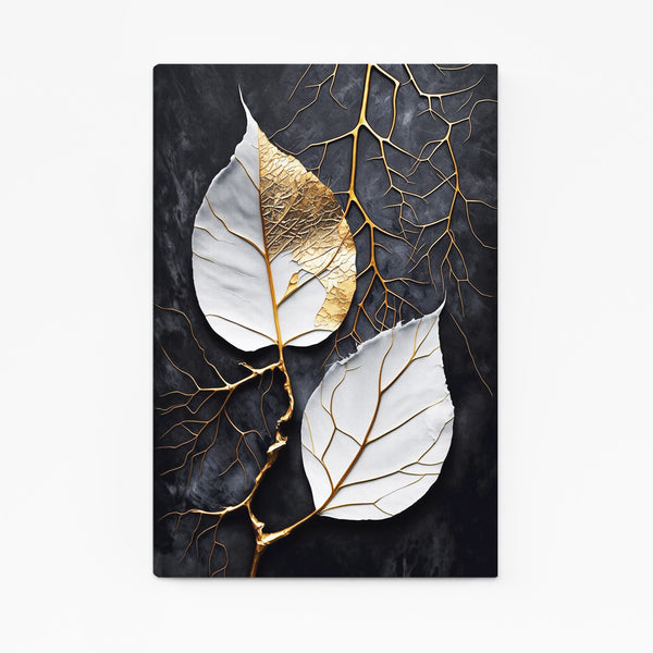 Leaf Abstract Canvas Art