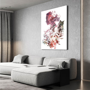 Leaf Girl Boho Wall Art | MusaArtGallery™