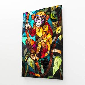 Leafs Monkey Art
