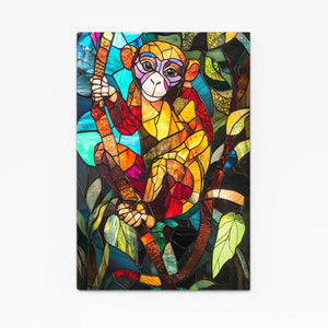 Leafs Monkey Art