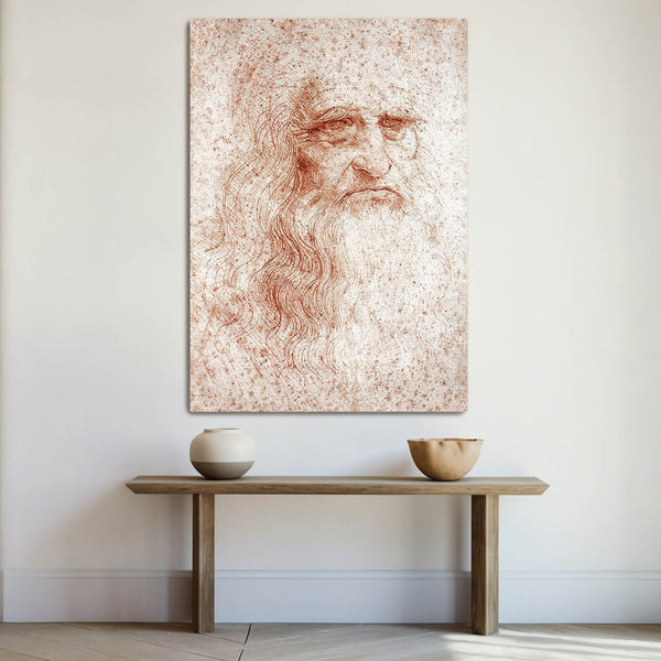 Leonard Da Vinci Autoportrait