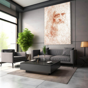 Leonard Da Vinci Autoportrait